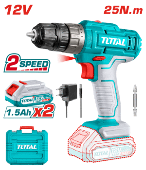 2025/10/66e7128729e81.png شنيور بطارية 12 فولت 2 بطارية كبيرة TDLI1228
