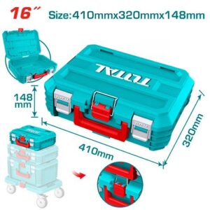 شنطة عدة بلاستيك 16 بوصة TPBXS101